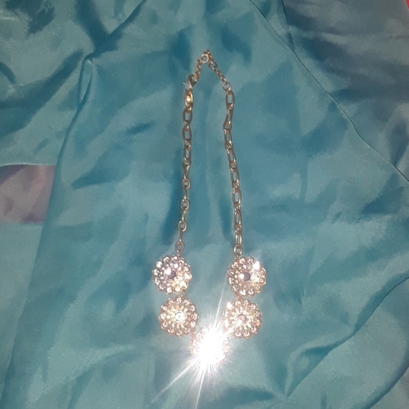 J Crew Rhinestone Statement Necklace - Picture 3 of 5